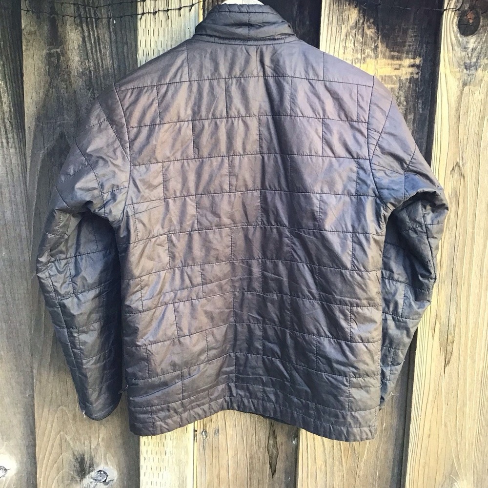 Patagonia Kids L 12 Nano Puff Brick Quilt Jacket Black FA19 Sun Faded - Picture 6 of 10